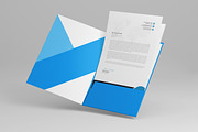 A4 Folder & Paper Mock-Up, a Mockup by MassDream (Thumbnail 3 of 9)