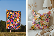 Confetti Meadow Painted Florals, a Pattern Graphic by Ninterints (Thumbnail 5 of 11)