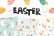 Happy Easter!, a Pattern Graphic by Viktoria Siarova (Thumbnail 1 of 5)