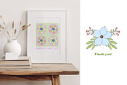 Retro flowers. Groovy summer clipart, an Object Graphic by Sofico (Thumbnail 23 of 23)