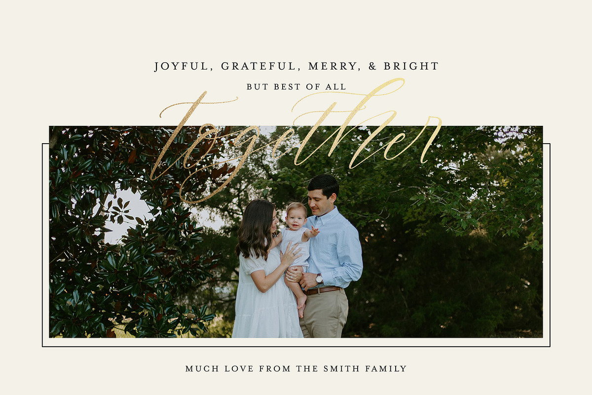 Christmas Greeting Card, a Card Template by slBorges