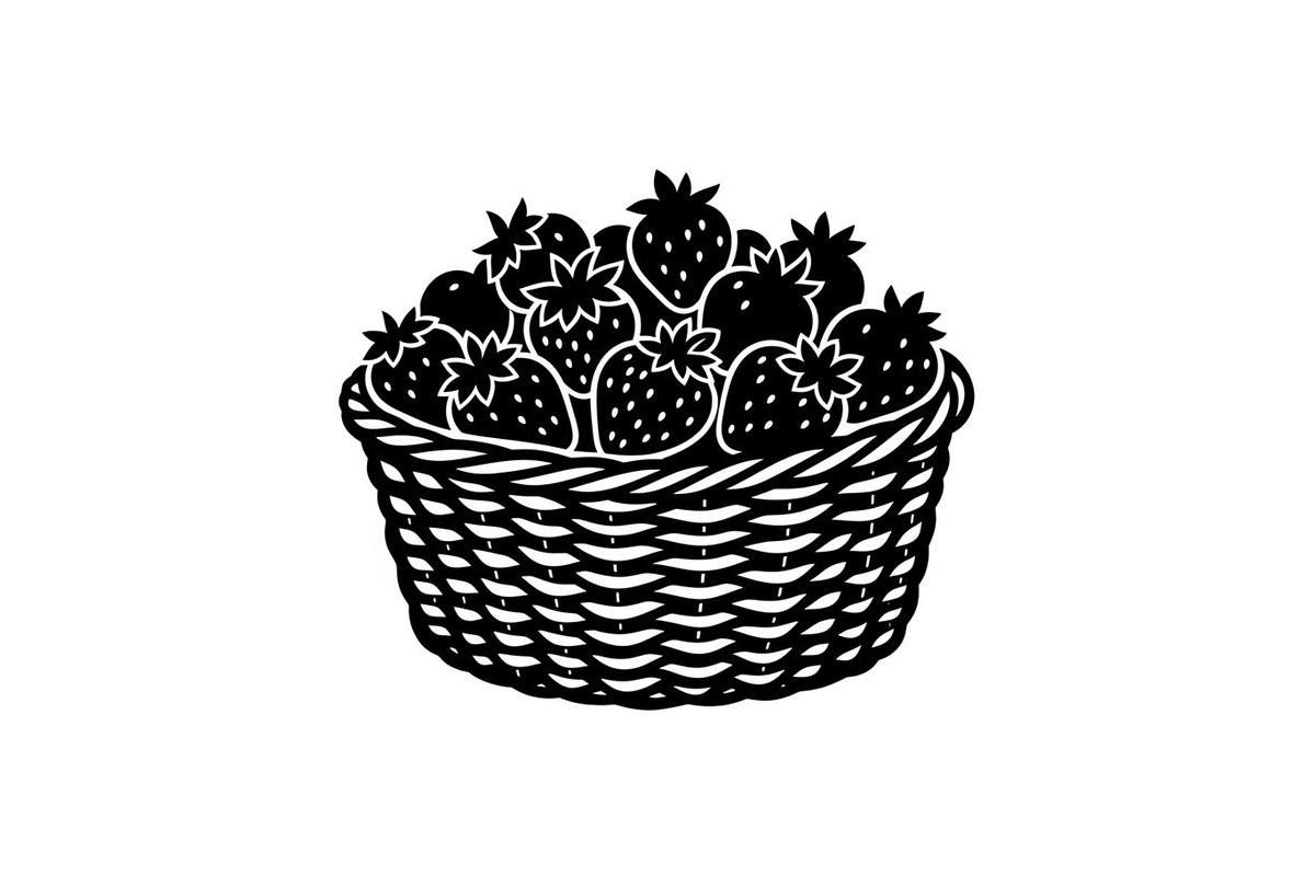50 Woven Basket Vector Bundle, an Illustration by Designs_River (Photo 8 of 51)