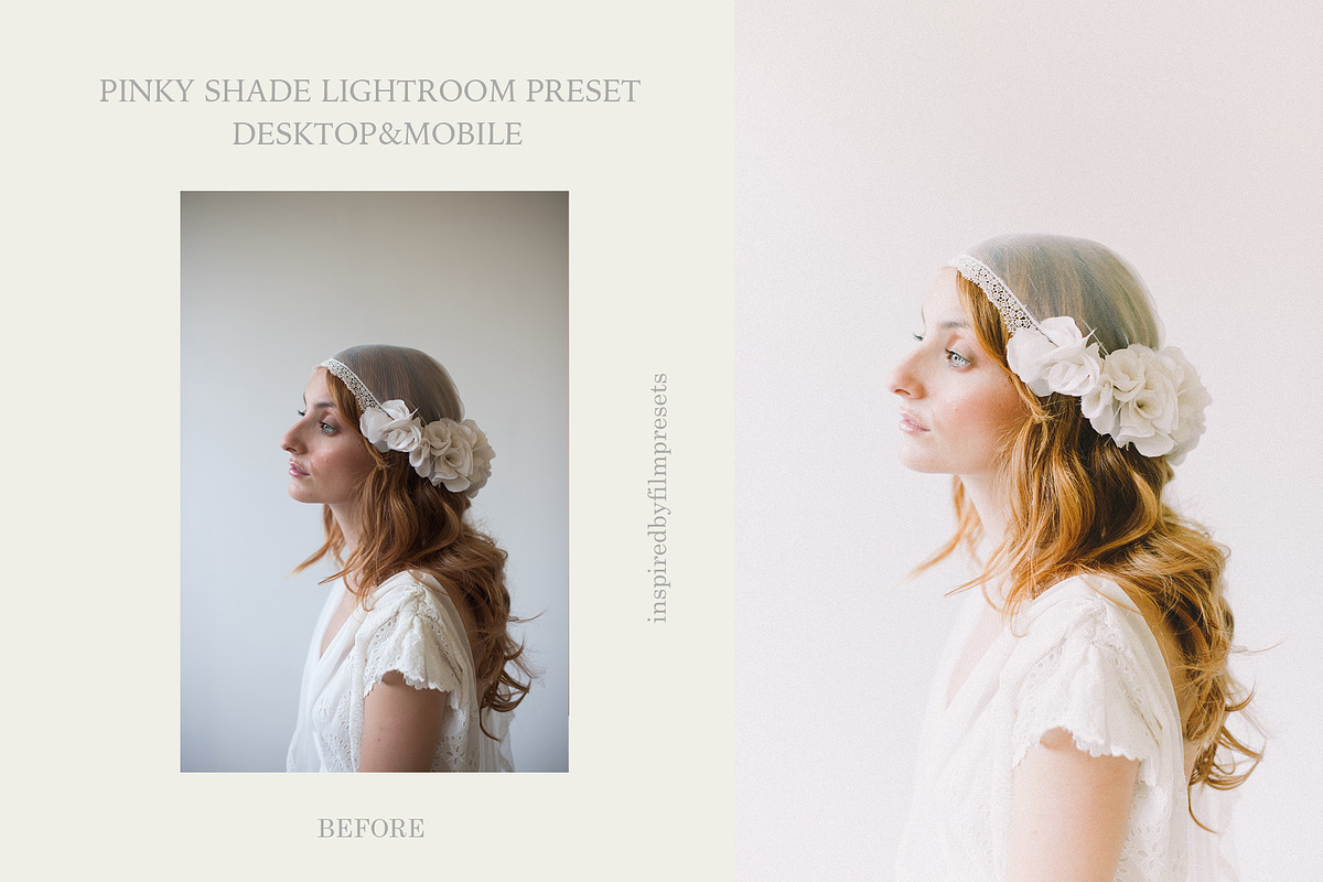 Pinky Shade Lightroom Preset preview 2