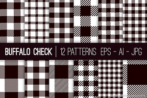 Vector Buffalo Check Plaid & Gingham