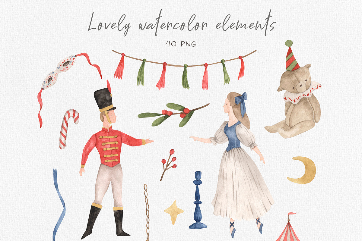 The Nutcracker, a Seasonal Illustration by NellyaEgorova (Photo 4 of 5)