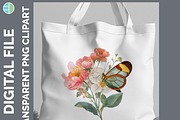 Boho Western Butterfly Clipart, PNG, an Animal Illustration by Enliven Designs (Thumbnail 3 of 9)