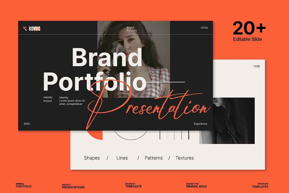 Brand Portfolio Presentation Deck, a Presentation Template by Devators (Photo 6 of 6)