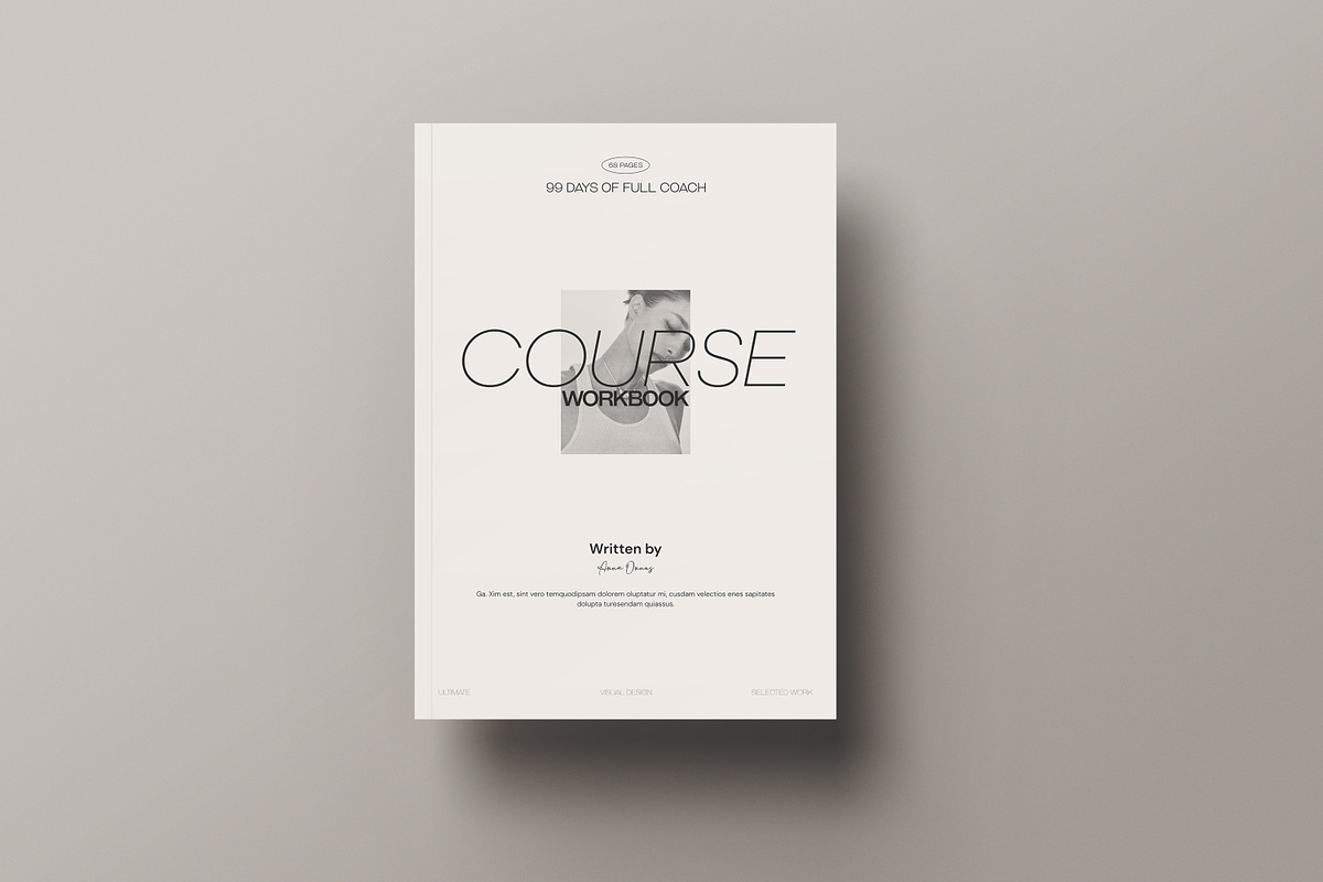 Workbook Template Canva, a Magazine Template by creathrivestudio (Photo 15 of 18)