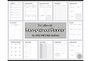Homeschool Planner Printable - 50 pg, a Templates & Theme by Templatables (Thumbnail 1 of 11)