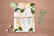 Tied Invitation+RSVP Mockup, a Print Template by Hype Your Prints (Thumbnail 4 of 7)