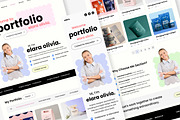 Graphic Designers Portfolio Landing, a Landing Page Template by twinstd (Thumbnail 2 of 5)