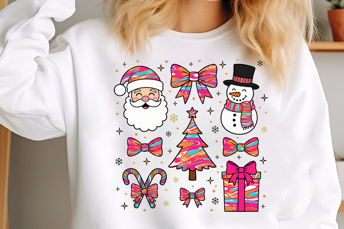 Colorful Brushstroke Christmas Holid, an Illustration by Libby Wishes (Photo 4 of 8)