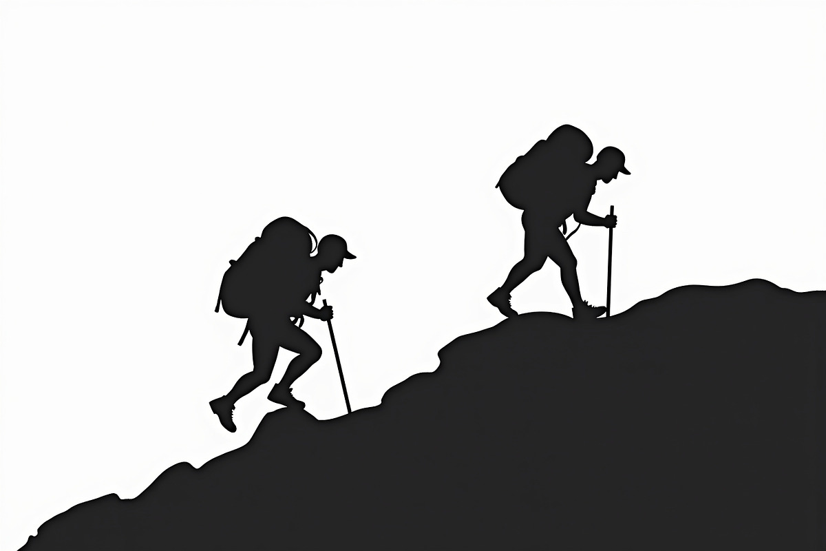 Adventure Trekking Vector Pack, an Illustration by musafir_fashion (Photo 4 of 21)