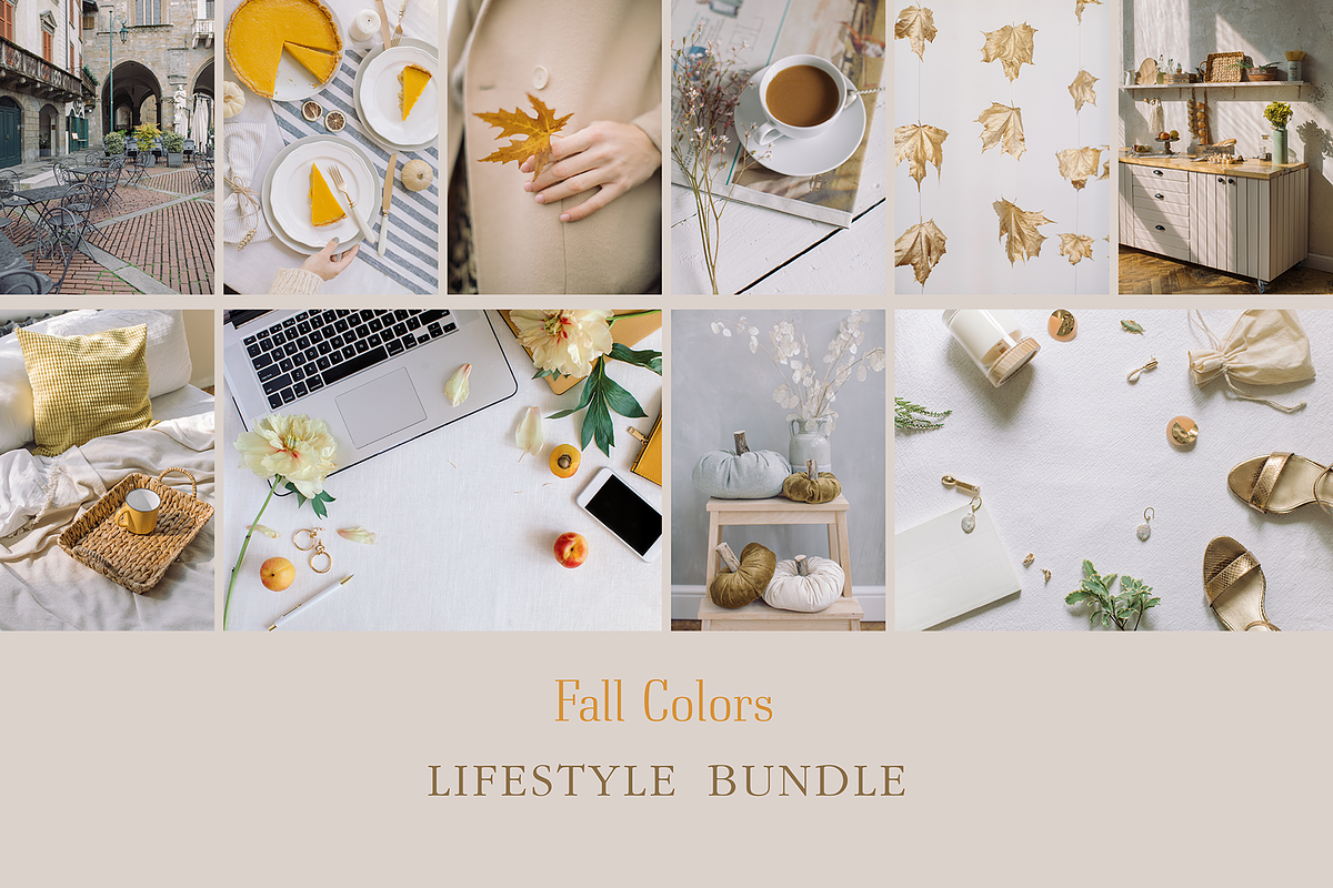 Fall colors Styled Stock Photos, a Beauty & Fashion Photo by Nina Stock Photos (Photo 1 of 8)