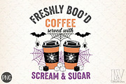 Halloween Coffee-Freshly Boo’d Coffe, an Illustration by Libby Wishes (Thumbnail 1 of 6)