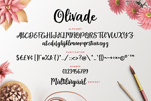 Olivade - Handwritten Script