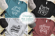 3001CVC Tshirt Styled Outfit Mockup, a Shirt Mockup by Allison Affourtit Mocks (Thumbnail 3 of 4)