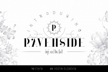 Ravenside-high end trio font | -50%