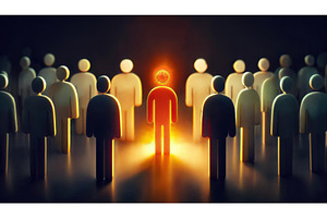 Conceptual digital art of a glowing, a Business Photo by Igor Tichonow