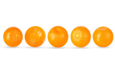 Clementine fruits isolated on a, a Food & Drink Photo by Rodica Ciorba