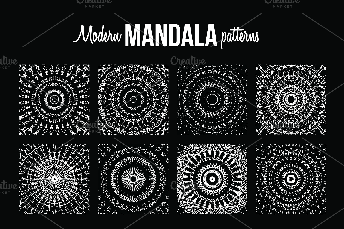 Modern mandala collection, an Illustration by The Odd Seed (Photo 7 of 27)