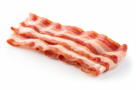 Succulent Fresh bacon. Generate Ai, a Food & Drink Photo by Ylivdesign
