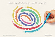 Vector Charcoal Brushes, a Brush Add-On by Komet & Flicker (Thumbnail 11 of 11)