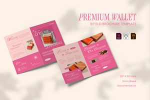 Premium Wallet - Bifold Brochure, a Print Template by VUNIRA