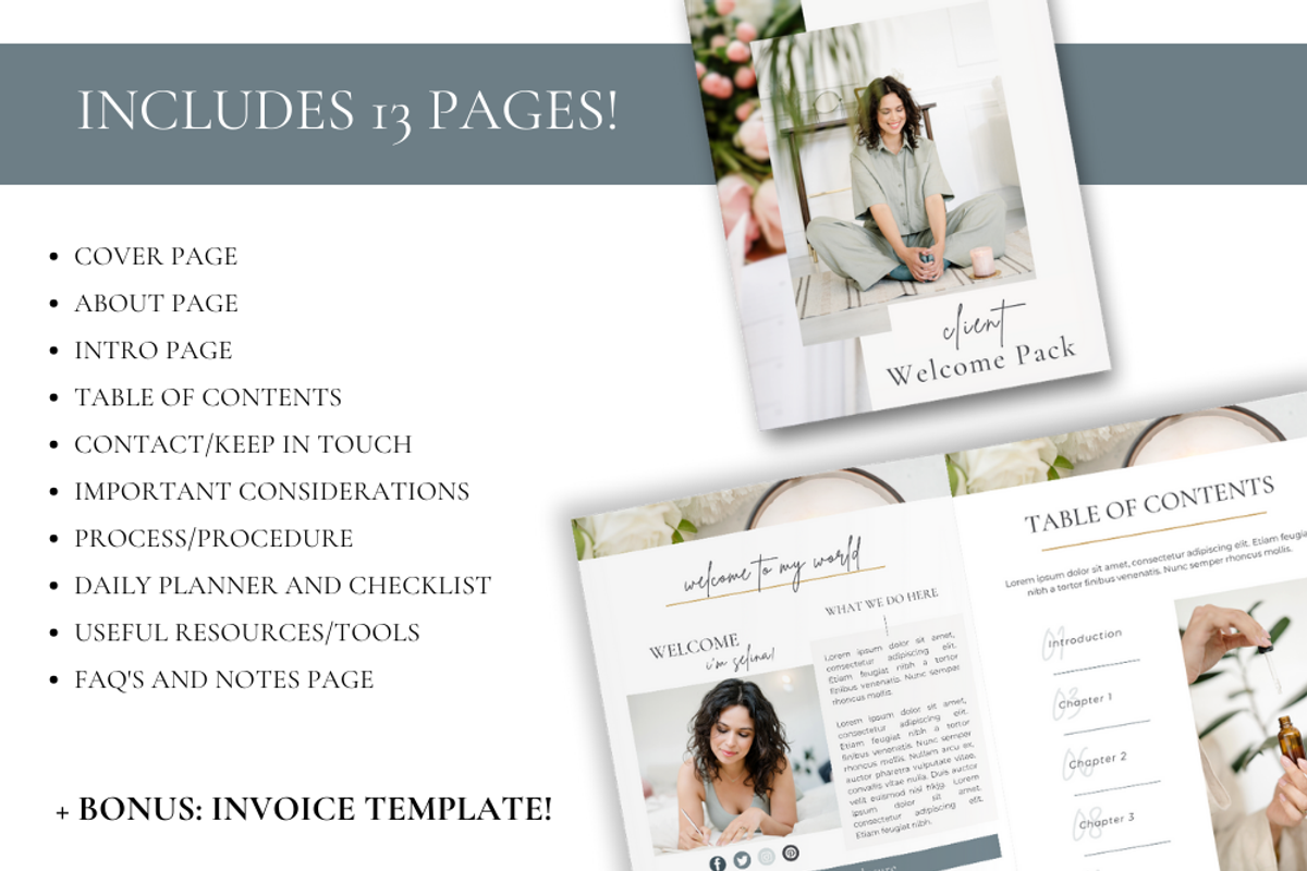 Client Welcome Pack | Selina & Co., a Templates & Theme by Lady Boss Studio (Photo 5 of 9)