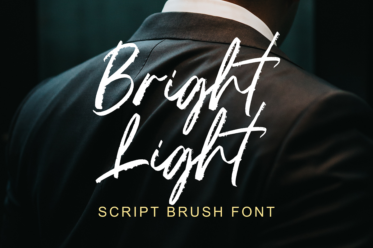 Bright Light, a Script Font by Omotu Studio (Photo 1 of 12)