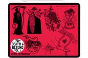 Death & Beyond Vol. 1 - Stamp Set, a Brush Add-On by LA Studio Sthlm (Thumbnail 5 of 6)