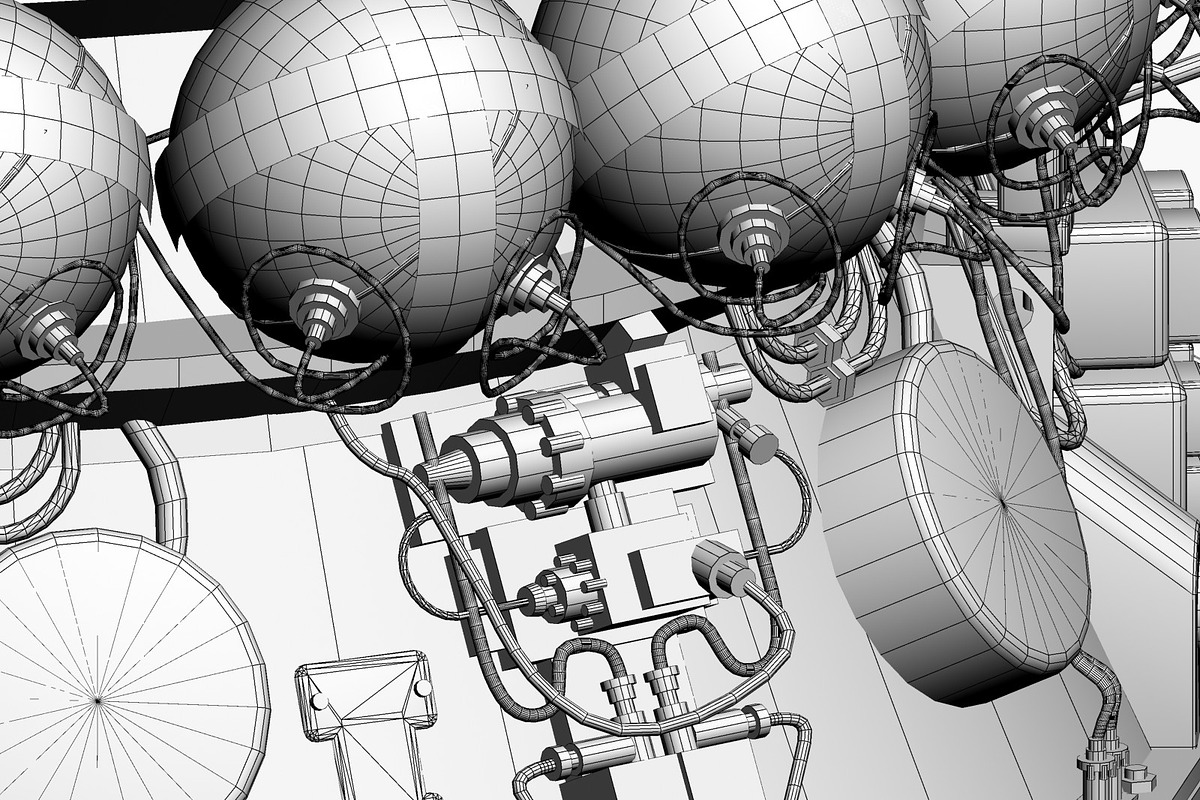 Russian Spaceship Vostok 1, a Cars & Vehicle 3D Model by Mechanik (Photo 12 of 17)