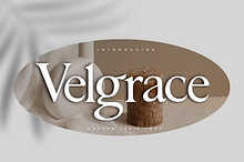 Velgrace – A Modern Serif Font