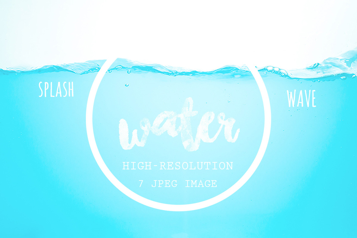 Water Wave Backgrounds, a Texture Graphic by pongsakornjun (Photo 3 of 3)