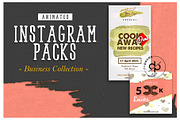 BUSINESS_Animated Instagram Packs I, a Templates & Theme by dePanda (Thumbnail 1 of 5)