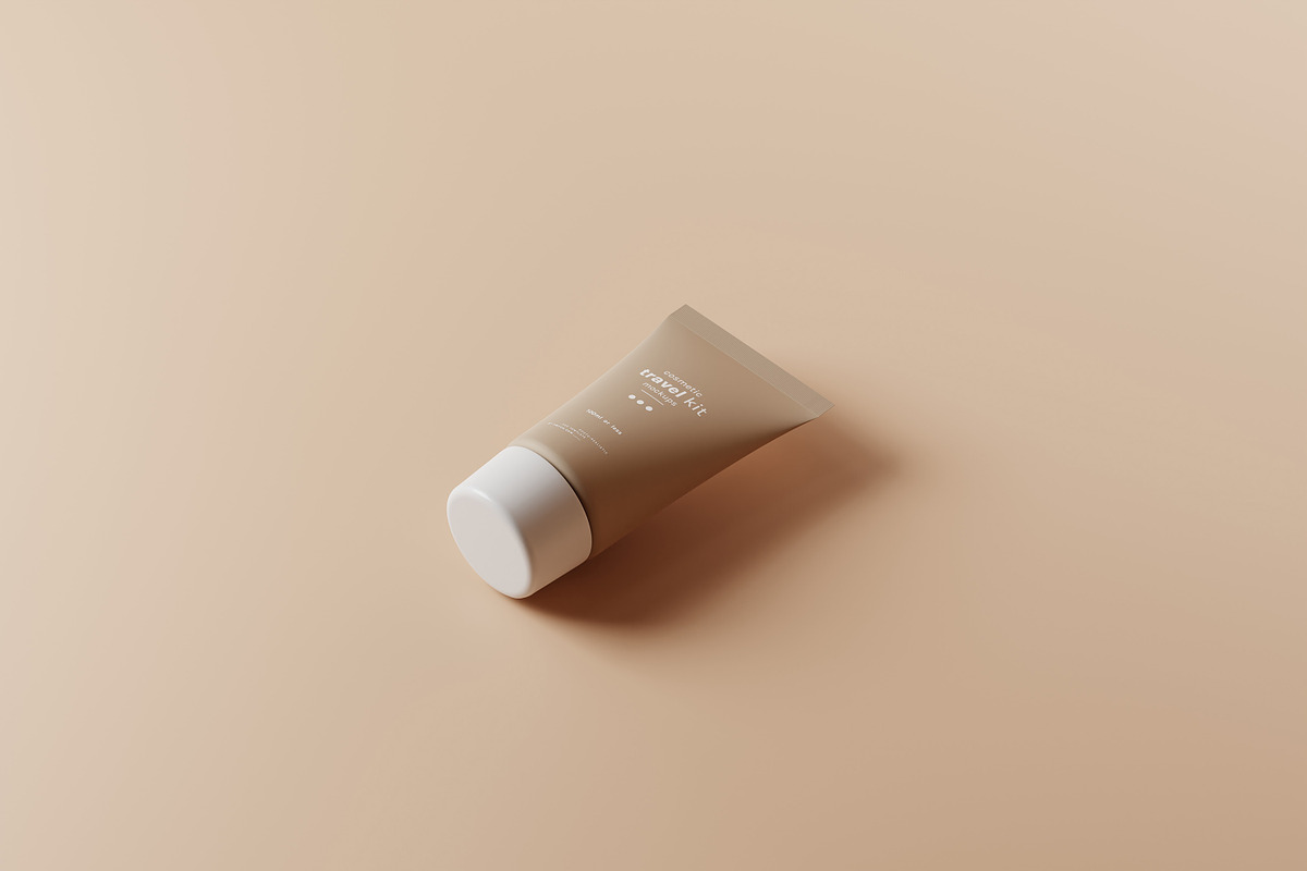 Cosmetic Travel Kit Mockups, a Packaging Mockup by pmvch (Photo 13 of 53)