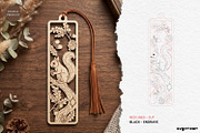 Winter Animals Bookmarks SVG Bundle, a Decorative Illustration by svgocean (Thumbnail 3 of 13)