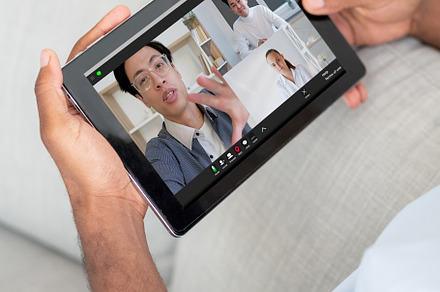 video conference international cooperation team, a Business Photo by Photo Drive Studio