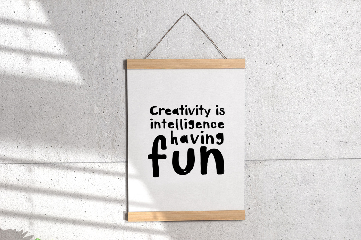 Art Plot Bold Hand Drawn Font preview 6