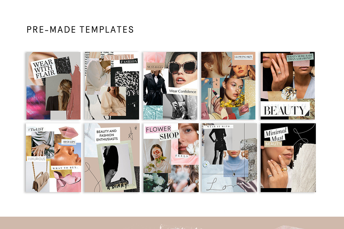 Fashion Collage Creator 5, a Graphic by Duet Atelier (Photo 5 of 5)