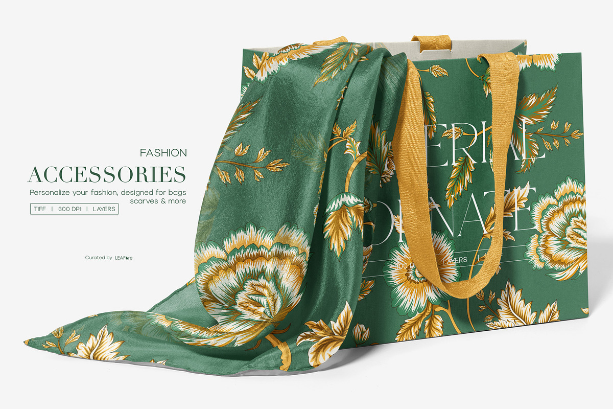 Imperial Ornate Luxury Prints, a Pattern Graphic by LEAFure (Photo 6 of 11)