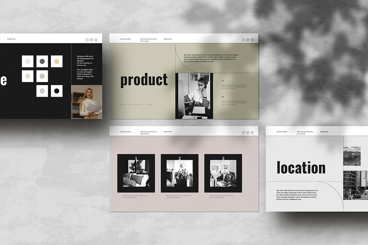 Creative Direction Template, a Presentation Template by WhiteGraphic (Photo 6 of 7)