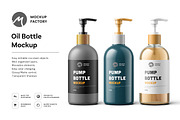 Pump Bottle Mockup, a Packaging Mockup by Mockup Factory (Thumbnail 1 of 3)