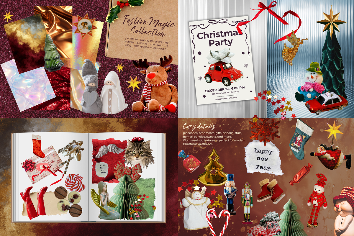 Christmas Set Mega Bundle, an Object Graphic by JulsIst (Photo 5 of 6)