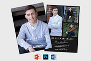 Graduation Announcement Template, a Card Template by Designscozy (Thumbnail 2 of 5)