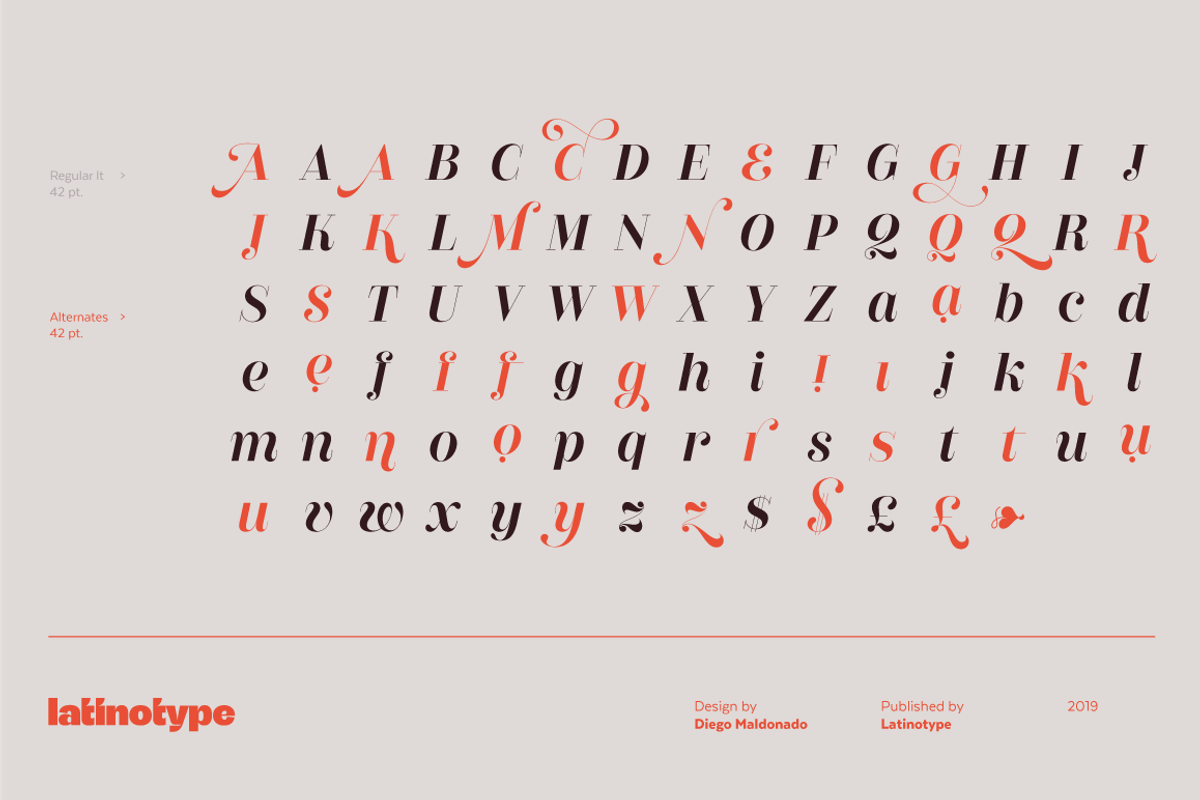 Couturier Poster, a Font by Latinotype (Photo 12 of 14)