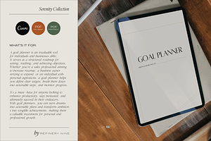 Goal Planner - Serenity Collection