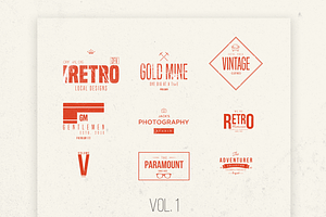 9+1 Logo/Badges Vol.1