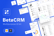 BetaCRM - SaaS Web UI Kit, an UI Kit Template by WhiteUI.Store (Thumbnail 1 of 13)