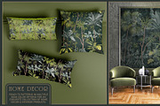 Fresco collection Tropical mural, a Wallpaper Graphic by Natalia0307 (Thumbnail 14 of 19)
